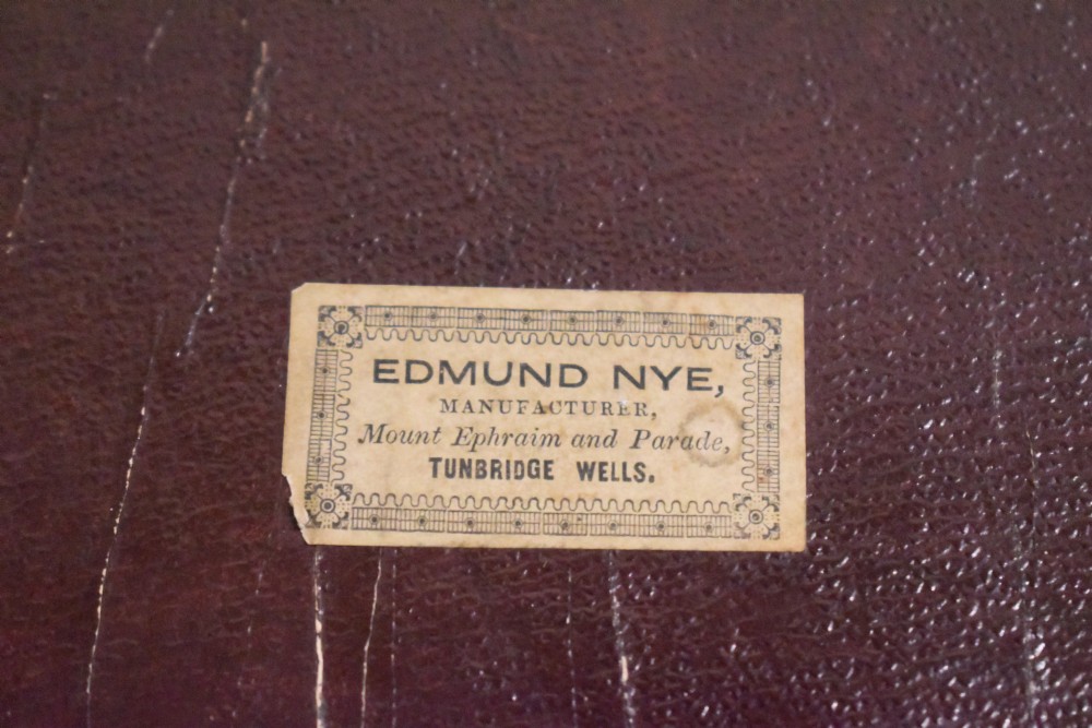 Tunbridge ware stationery box by Edmund Nye View IX