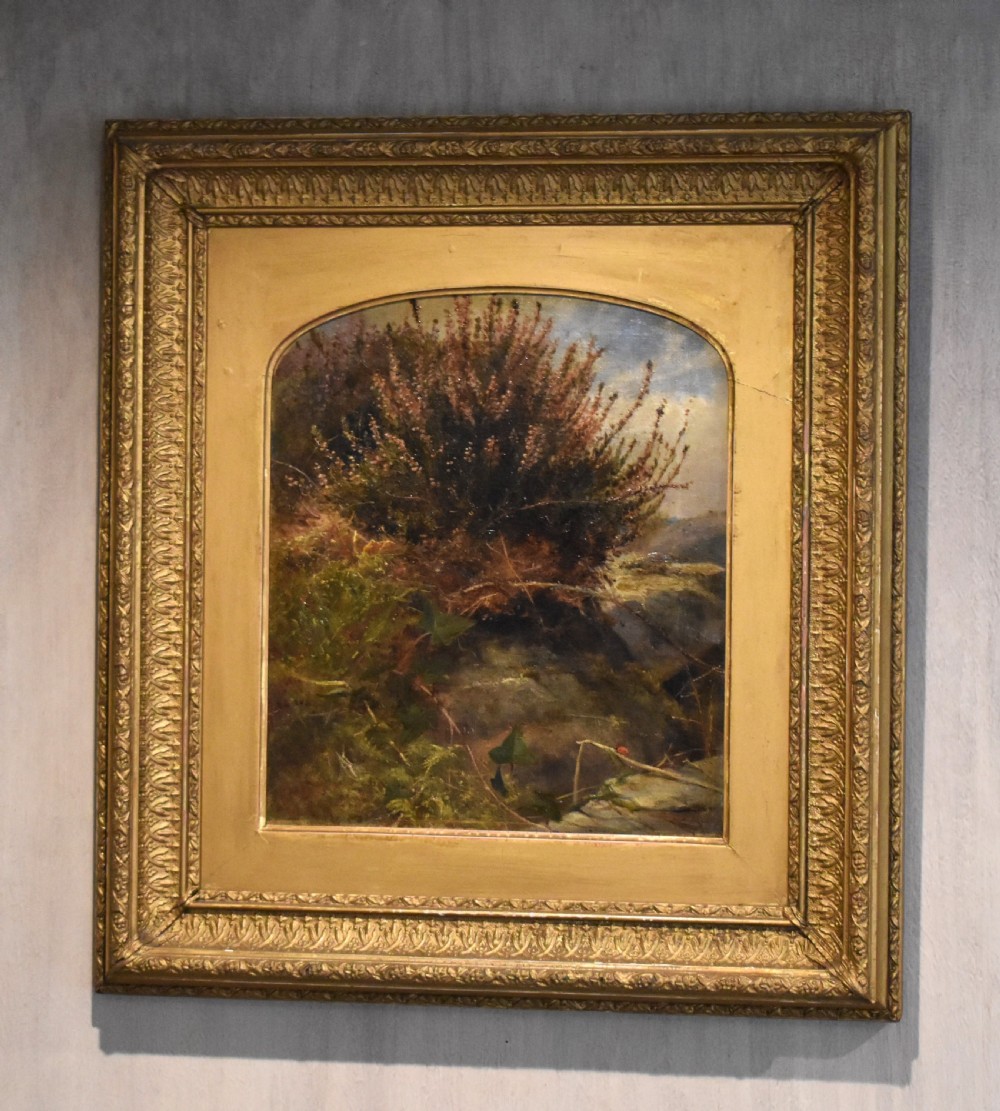 Victorian oil painting by Alexander Harrison