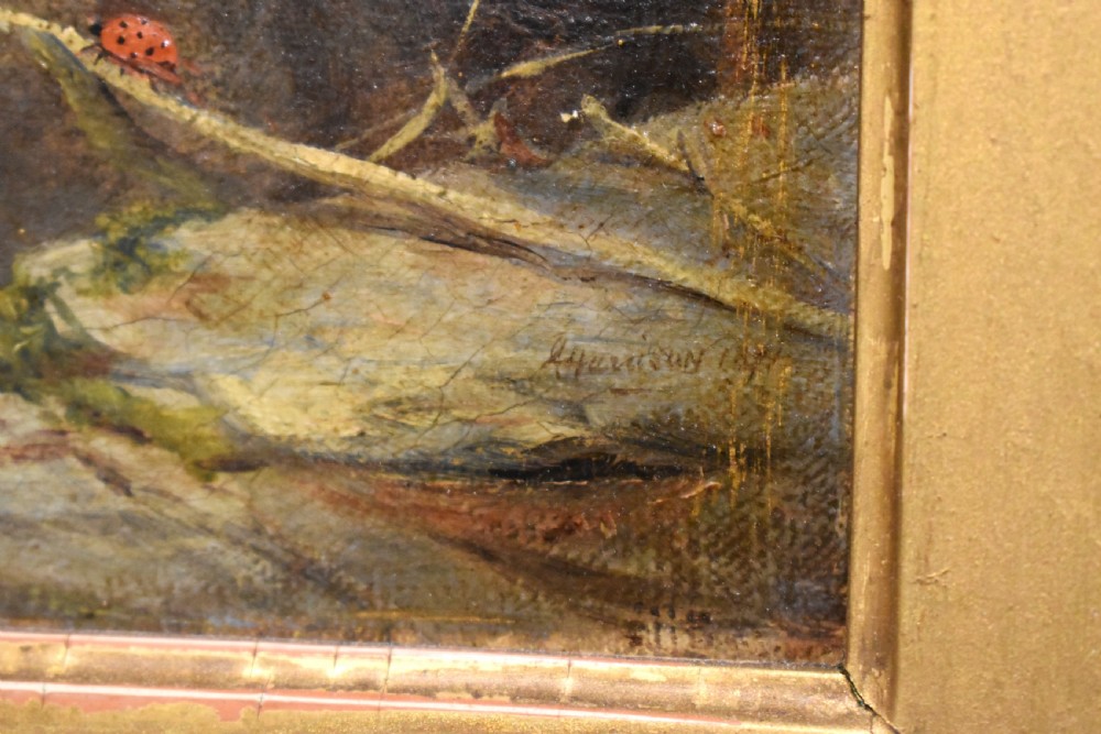 Victorian oil painting by Alexander Harrison View VI