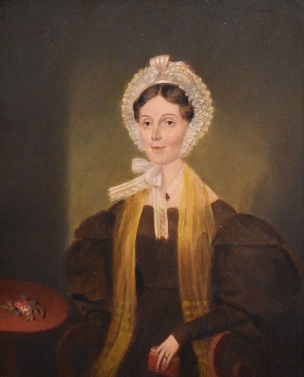 Victorian oil portrait of a lady View V