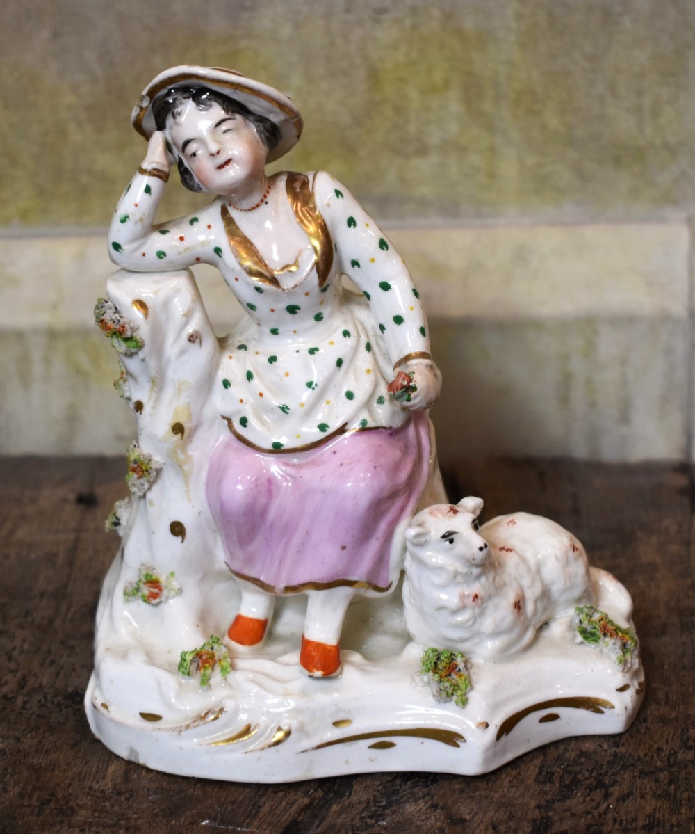 A pair of Staffordshire figures by Lloyd of Shelton View II