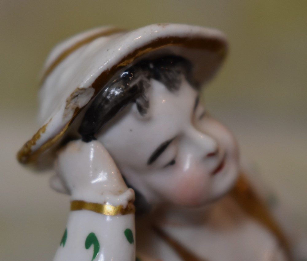 A pair of Staffordshire figures by Lloyd of Shelton View V