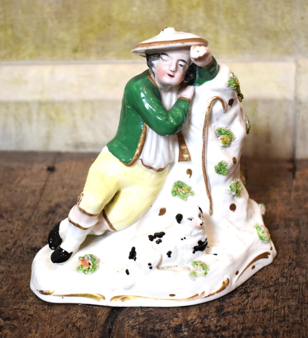 A pair of Staffordshire figures by Lloyd of Shelton View VII