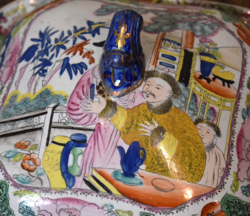 Rare Mason’s Mandarin pattern tureen View II