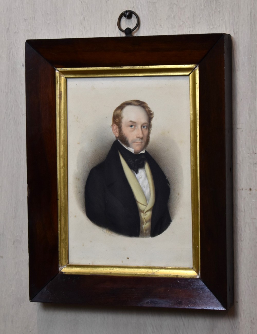 Watercolour portrait by Ignaz Rungaldier (1799-1876)