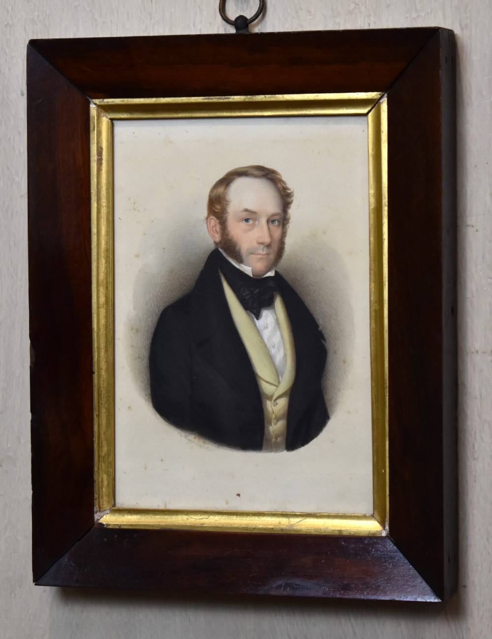 Watercolour portrait by Ignaz Rungaldier (1799-1876) View II