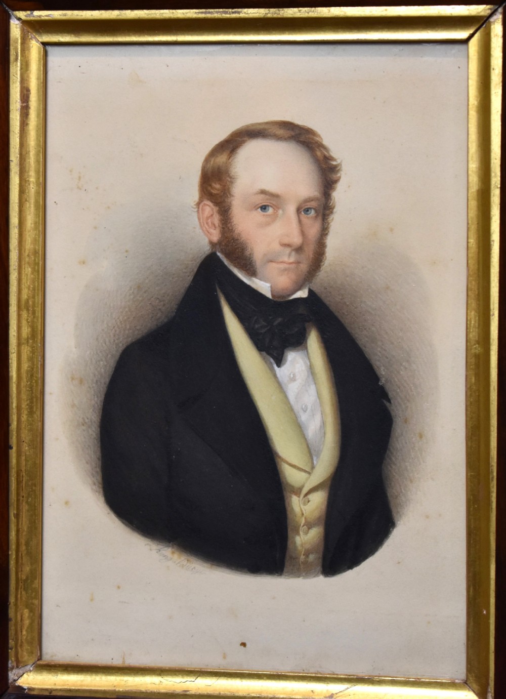 Watercolour portrait by Ignaz Rungaldier (1799-1876) View IV