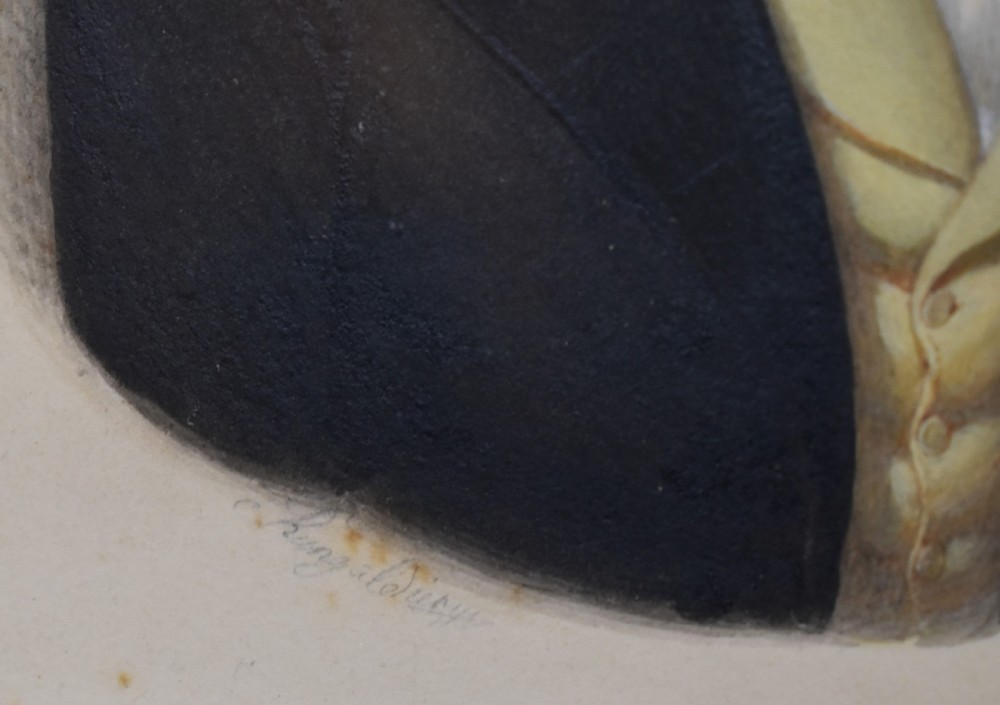 Watercolour portrait by Ignaz Rungaldier (1799-1876) View VI