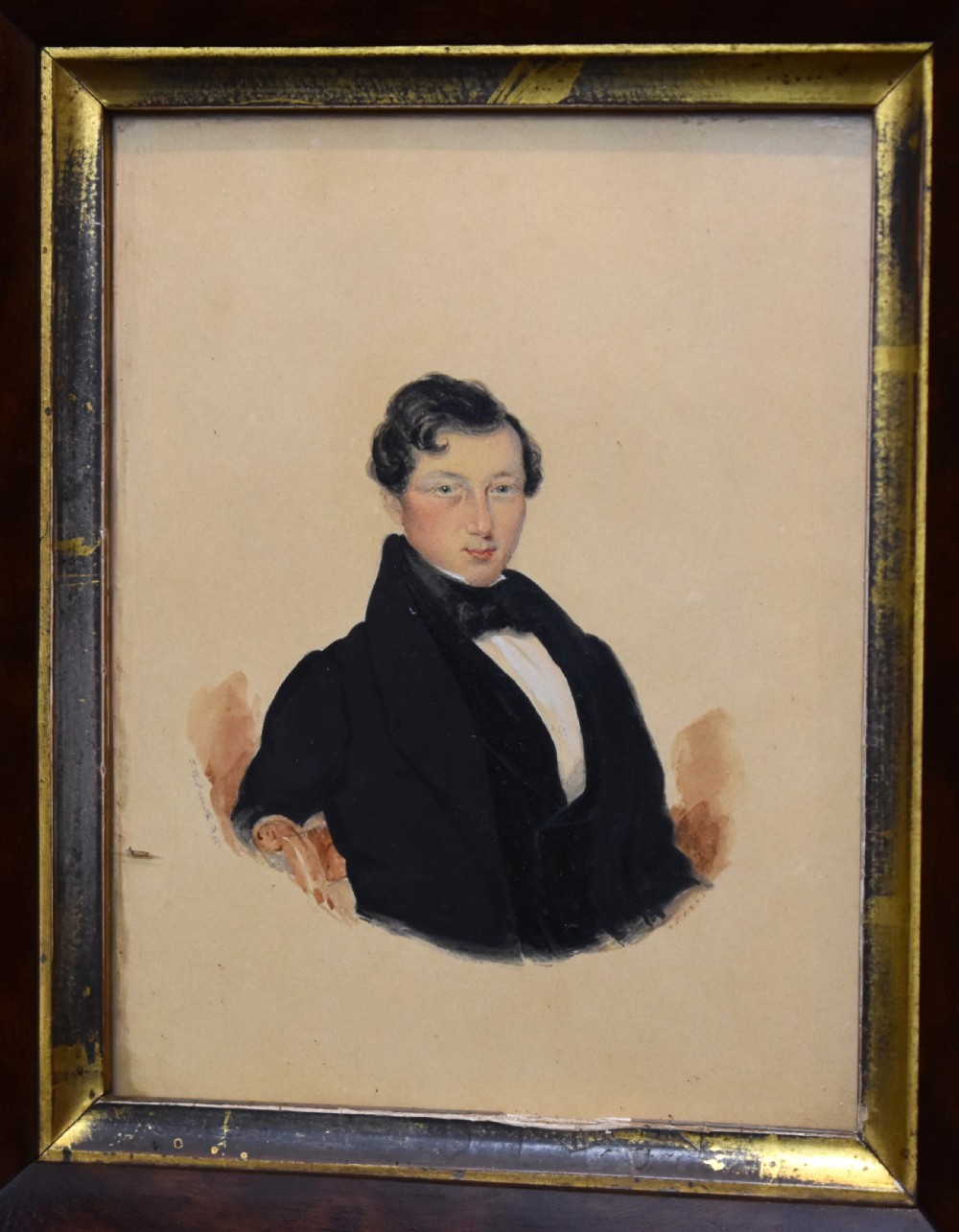 Watercolour portrait by J B Smith View II