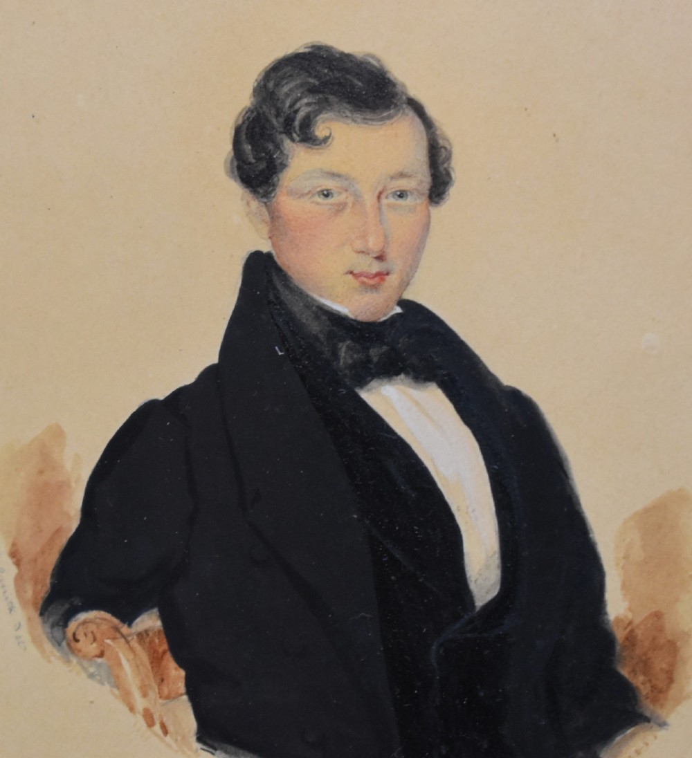 Watercolour portrait by J B Smith View IV