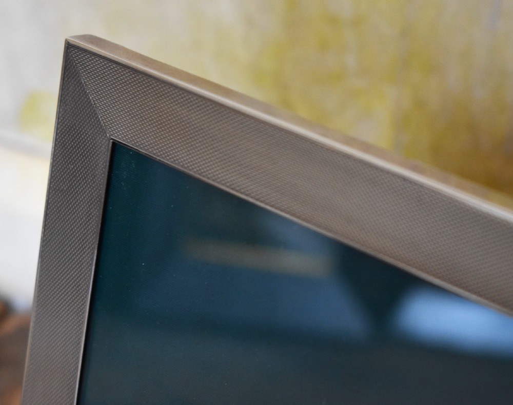 Vintage large silver photo frame View III