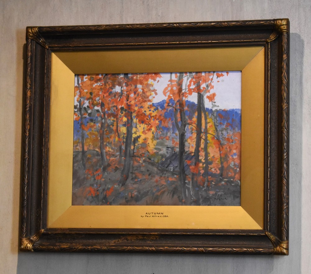 Pair of Canadian landscape paintings by Paul Alfred 1892-1959 View II