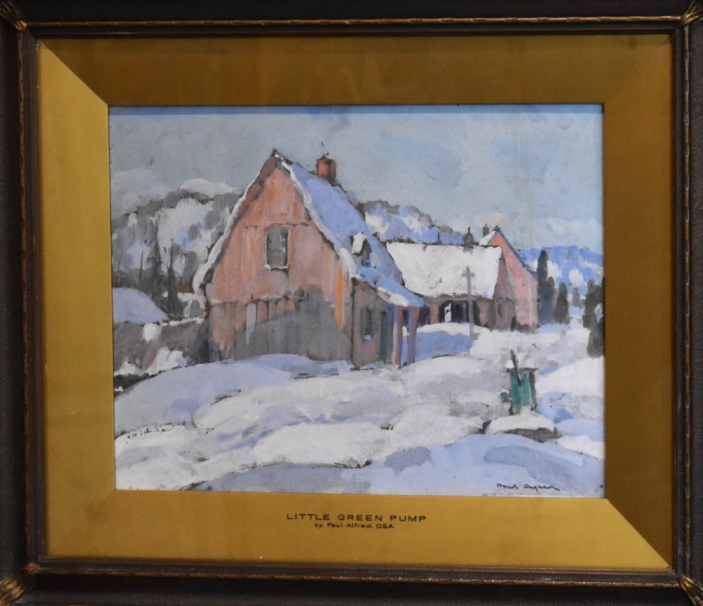 Pair of Canadian landscape paintings by Paul Alfred 1892-1959 View IV