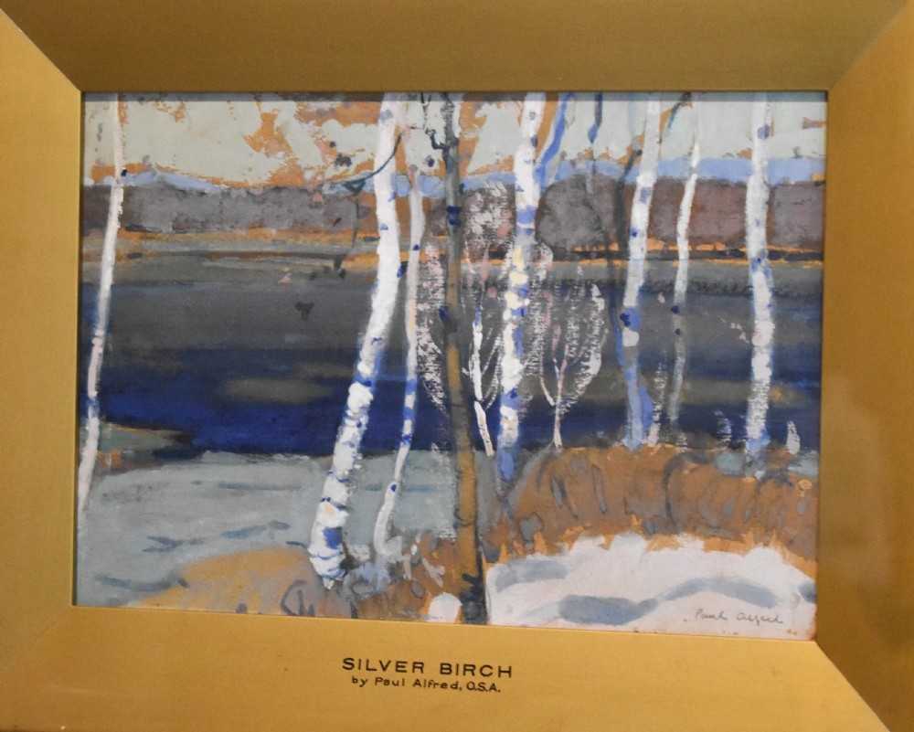 Canadian landscape painting by Paul Alfred 1892-1959 View VI
