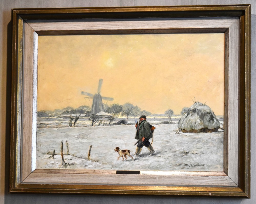 The Old Forester oil painting by Carl Pluckebaum 1880-1952 View II