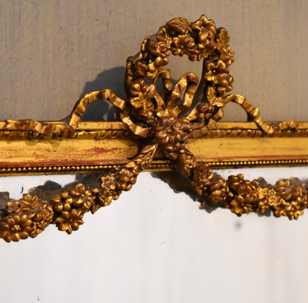 Fine Victorian gilt wall mirror View V