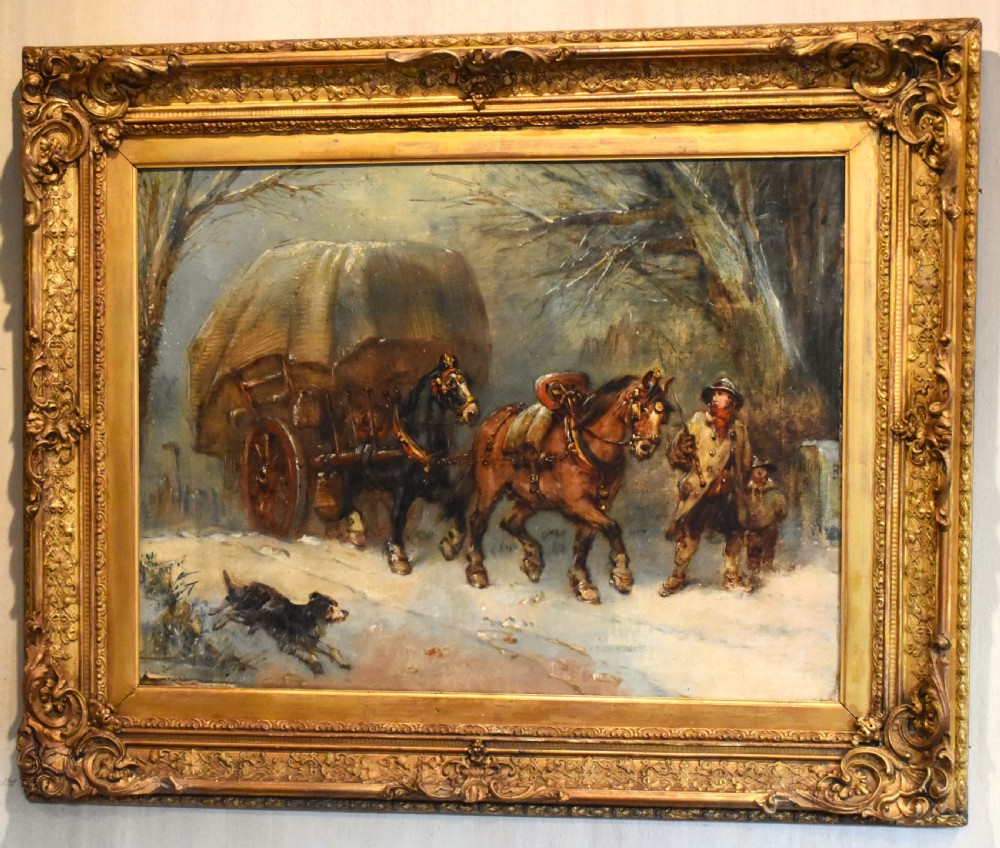 Oil painting by Harden Sidney Melville (1824-1894) View II