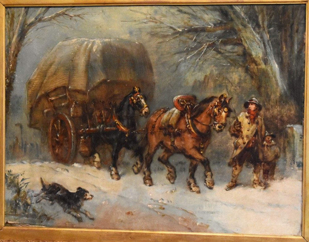 Oil painting by Harden Sidney Melville (1824-1894) View IV