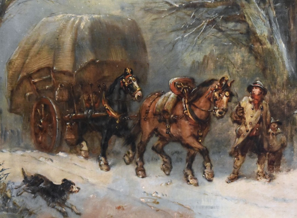 Oil painting by Harden Sidney Melville (1824-1894) View V