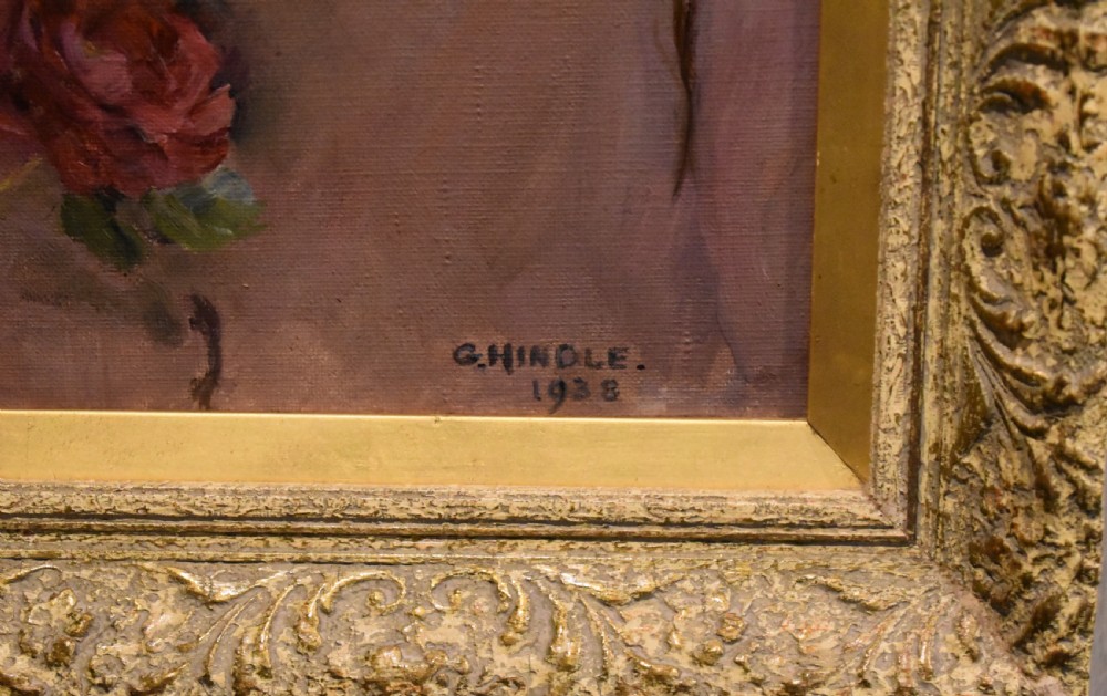 Portrait oil painting by Gertrude Hindle View V