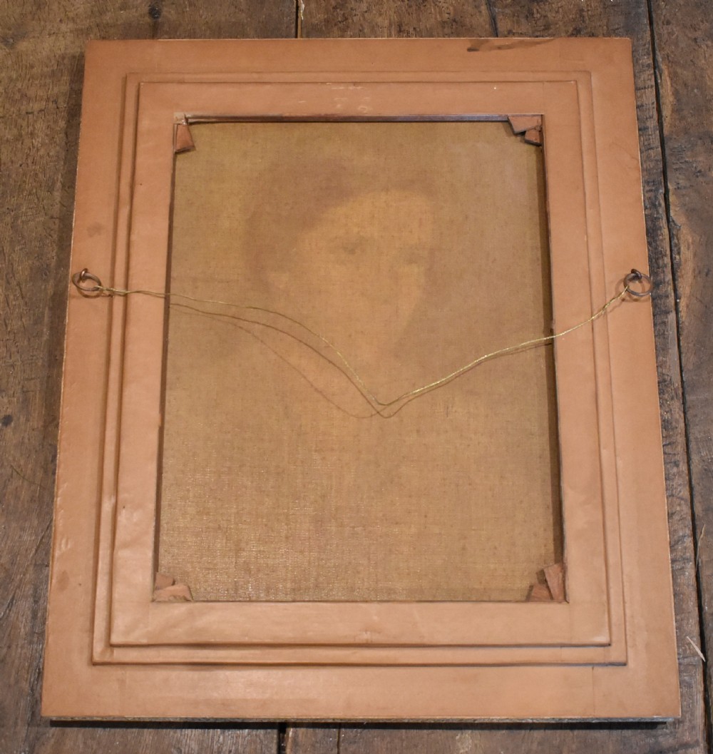 Portrait oil painting by Gertrude Hindle View VI