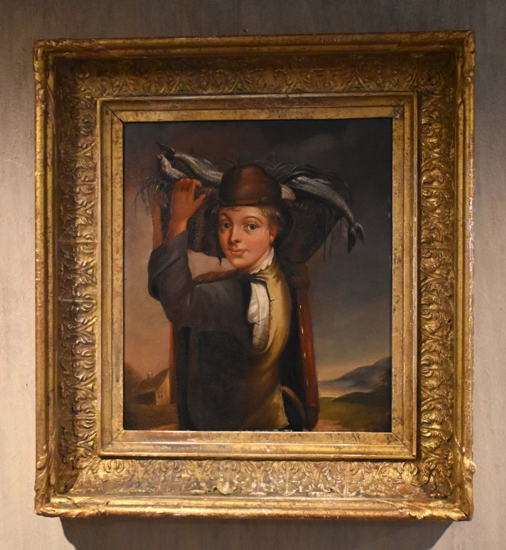 Pair of Georgian oil paintings View III