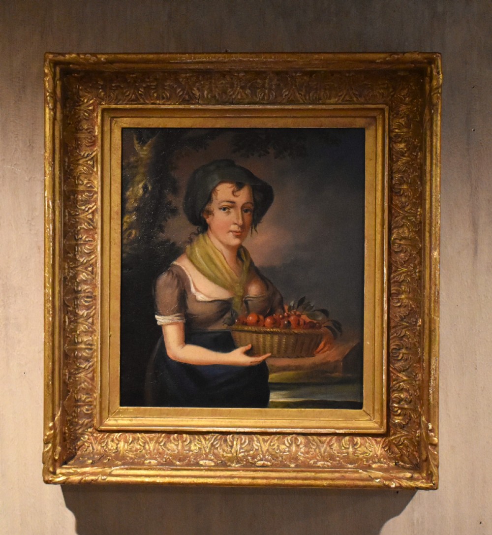 Pair of Georgian oil paintings View VIII