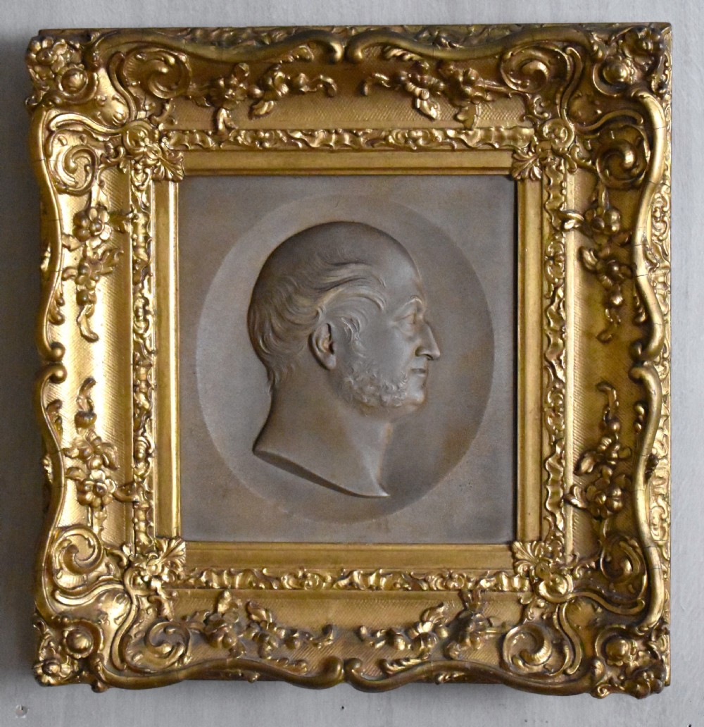 A relief bust by Joseph Edwards  View III