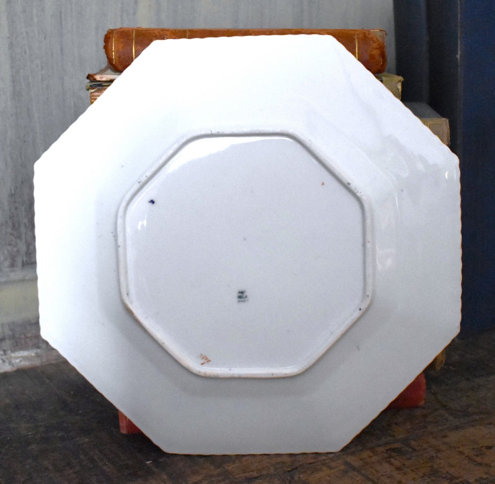 Copeland Aesthetic movement octagonal plate View VI
