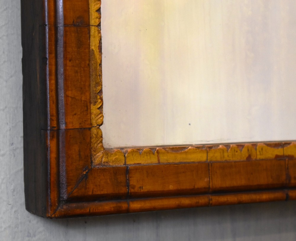 Walnut trumeau mirror View III