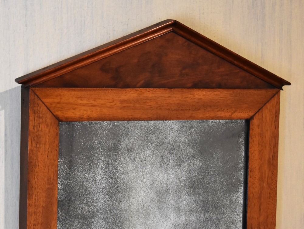 William IV mahogany wall mirror View IV