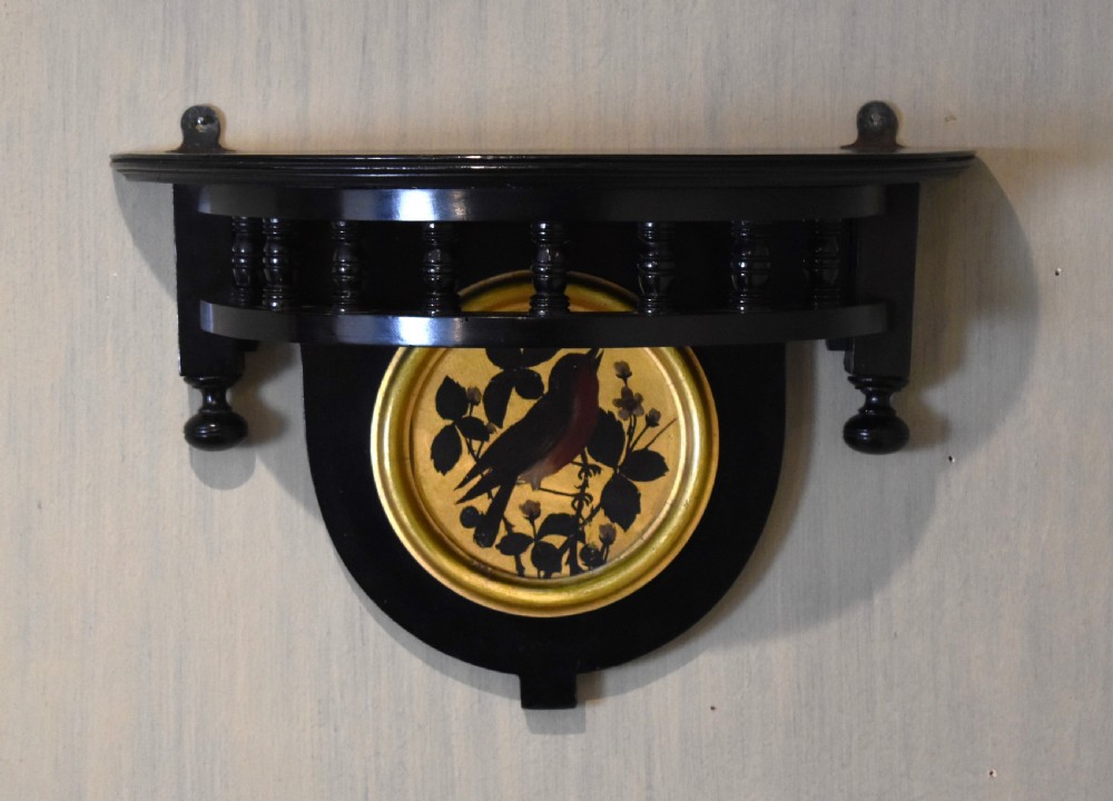 Aesthetic movement ebonised wall bracket View II