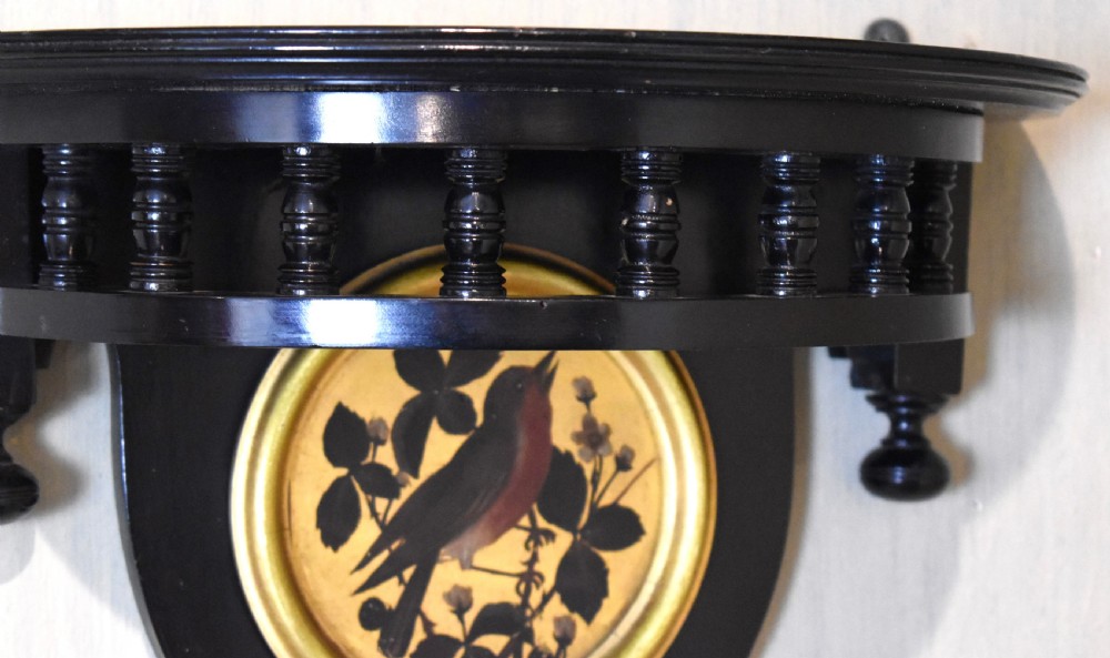 Aesthetic movement ebonised wall bracket View III