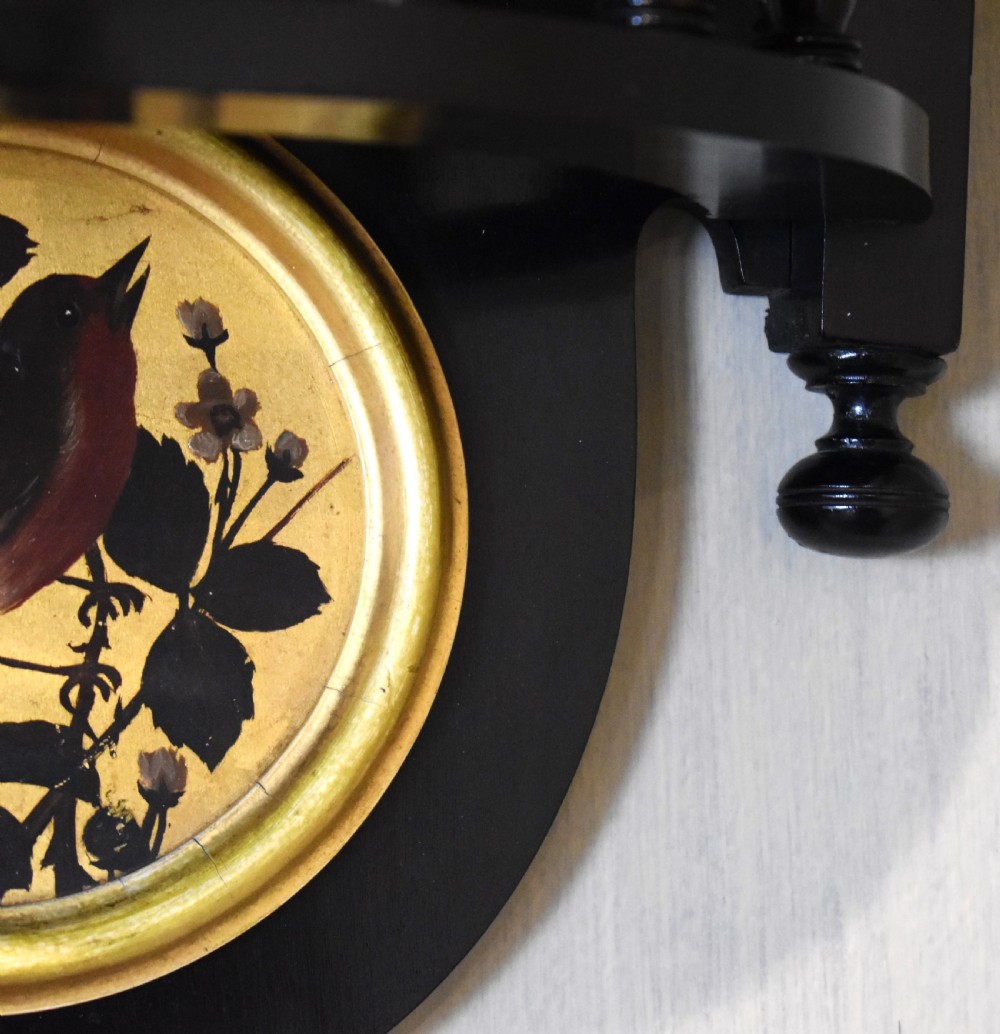 Aesthetic movement ebonised wall bracket View VI