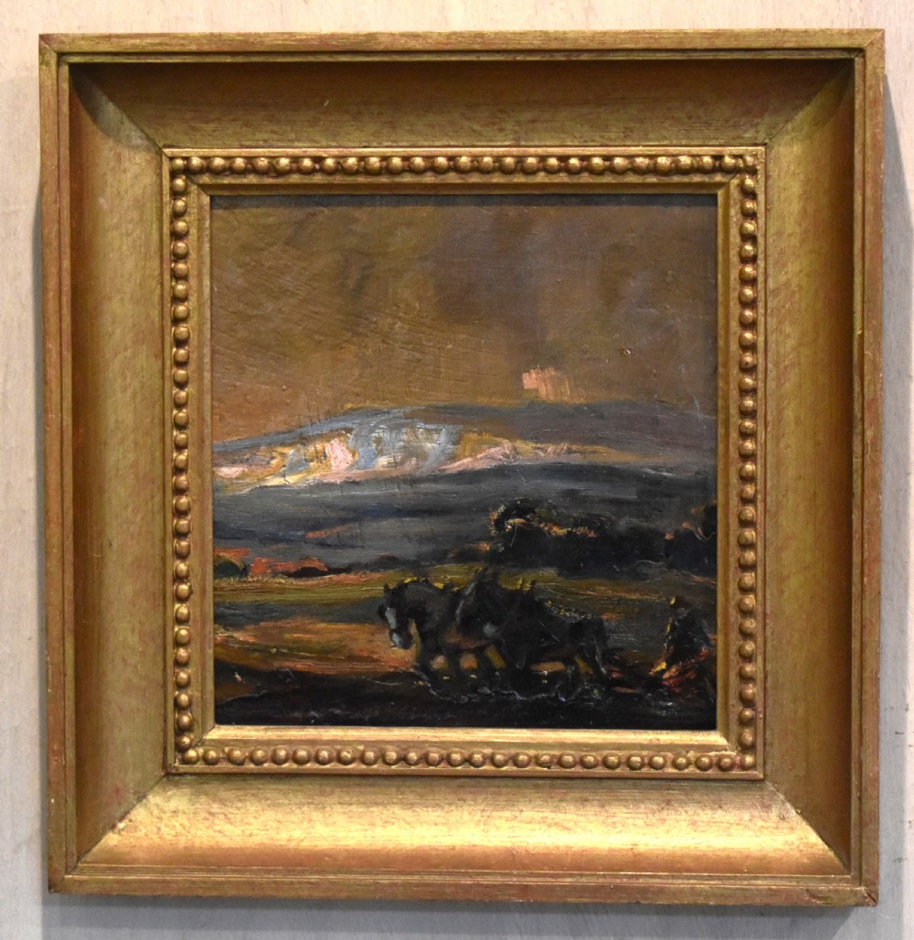 English Impressionist oil sketch View II