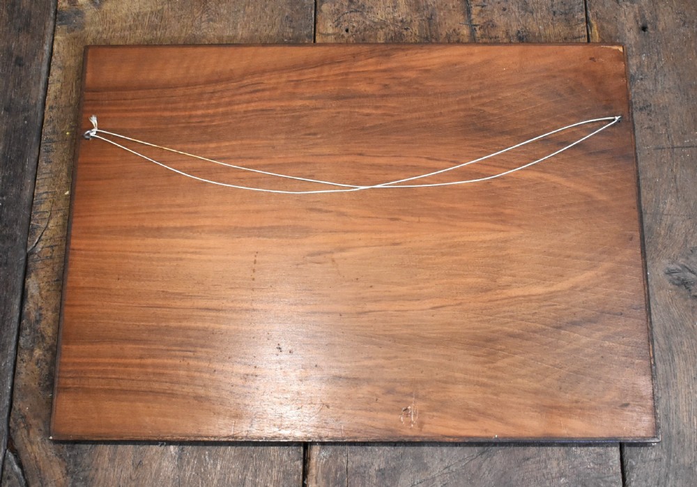 Marquetry panel depicting ducks View V