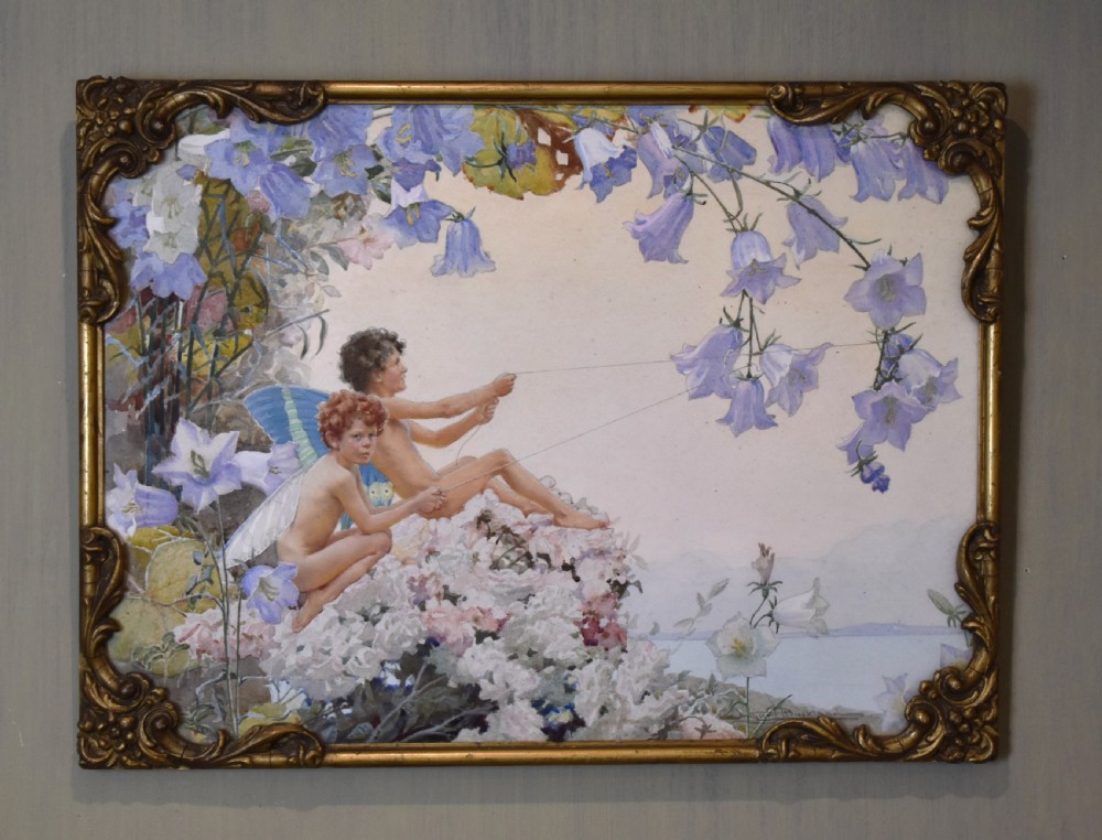 Fairy bells watercolour by Arthur H Buckland