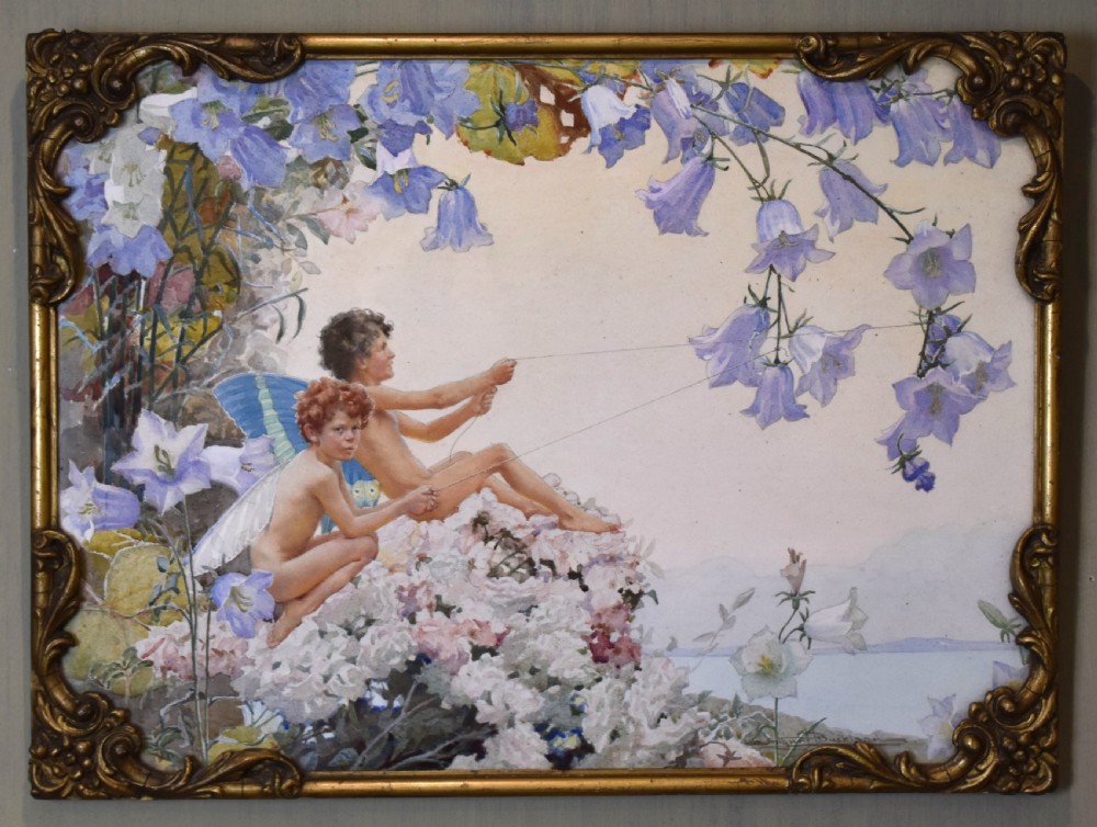 Fairy bells watercolour by Arthur H Buckland View II