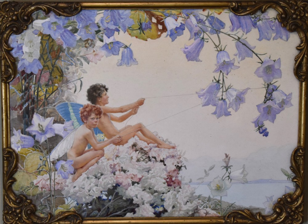 Fairy bells watercolour by Arthur H Buckland View III