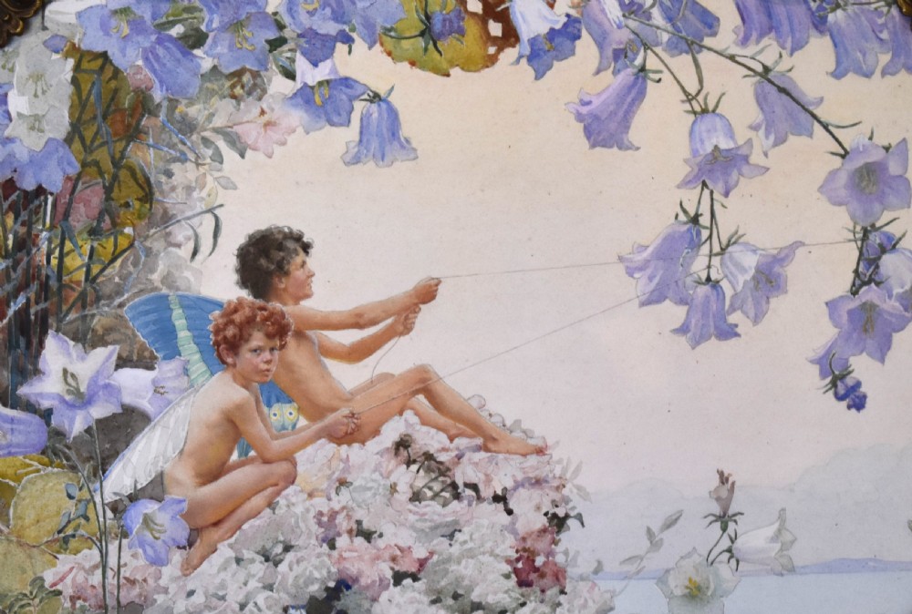 Fairy bells watercolour by Arthur H Buckland View V