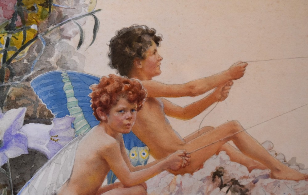 Fairy bells watercolour by Arthur H Buckland View VI