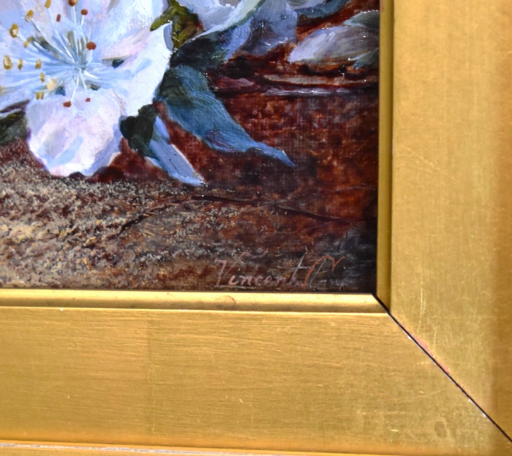 Still life oil painting of flowers by Vincent Clare View VI