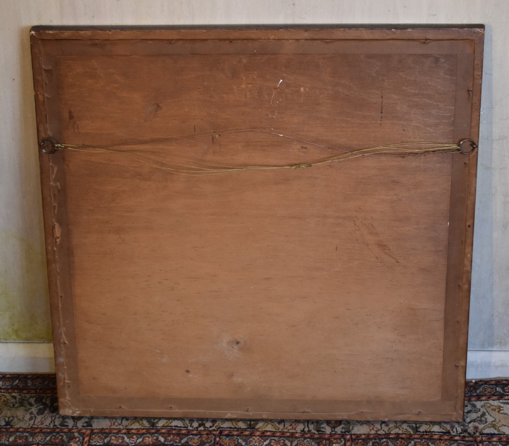 Unusual Georgian sampler with mirror View VII