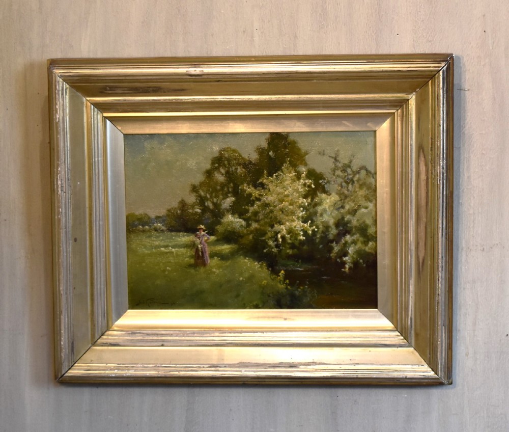 Summer blossoms oil painting by Sidney Valentine Gardner