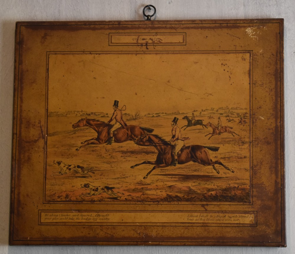 Pair of Victorian hunting prints View V