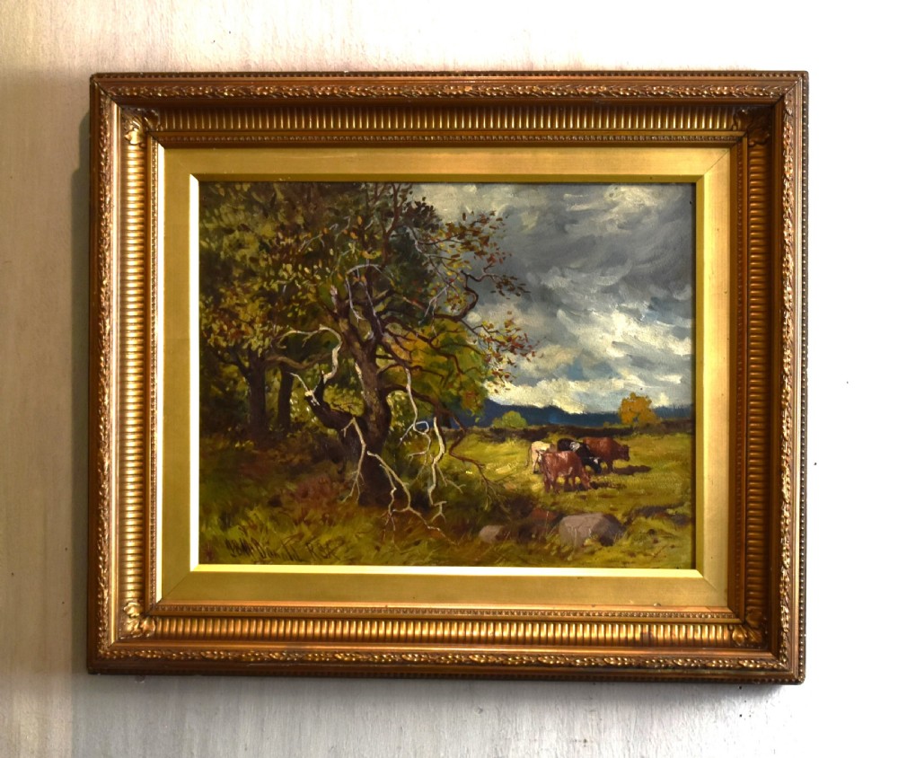 Oil painting by John Blake Macdonald (1829-1901)