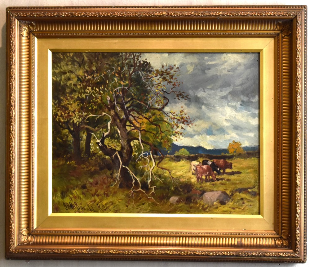 Oil painting by John Blake Macdonald (1829-1901) View II
