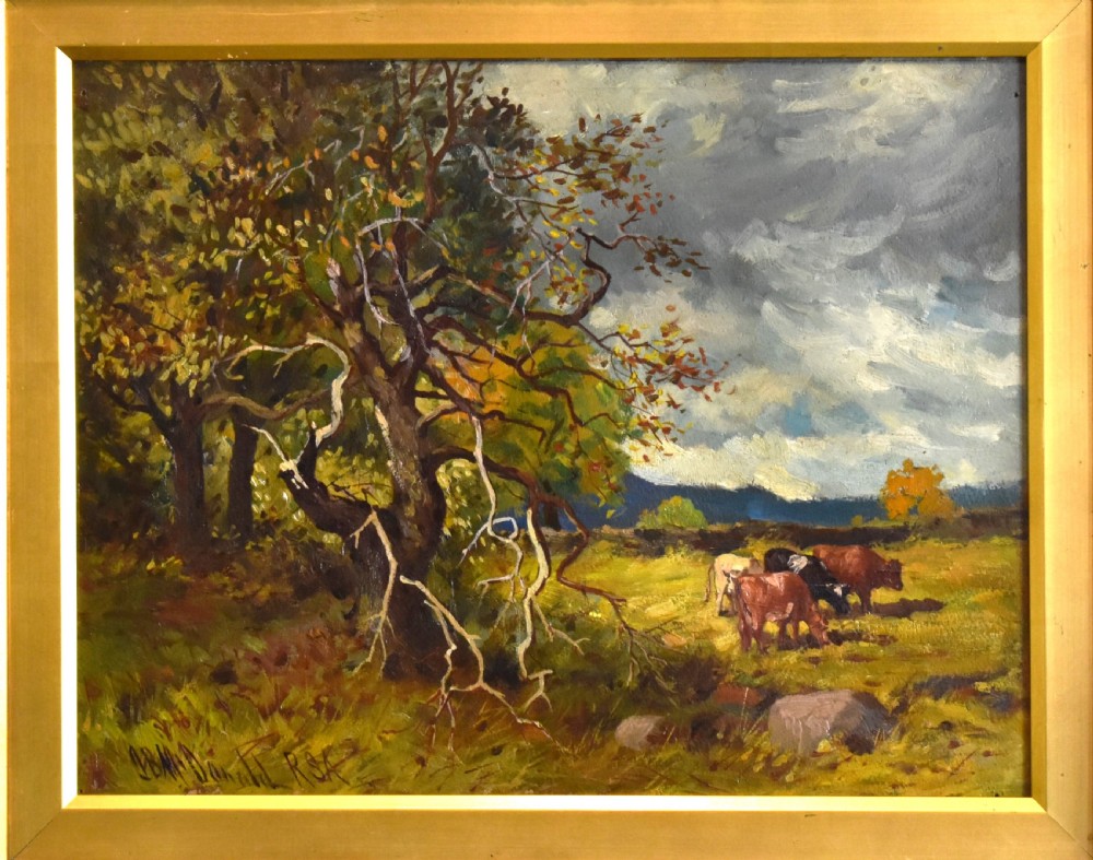 Oil painting by John Blake Macdonald (1829-1901) View V