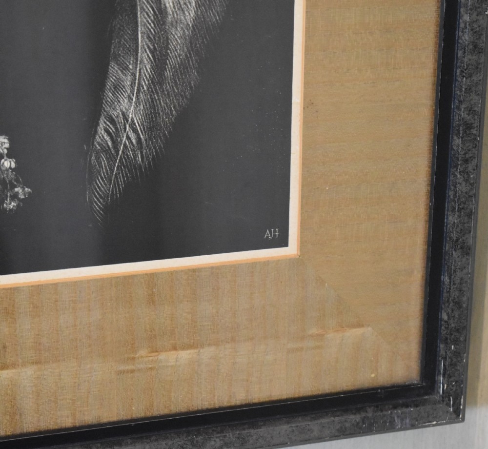 Art Deco print of a bird of paradise by Adriaan Van T’hoff View III