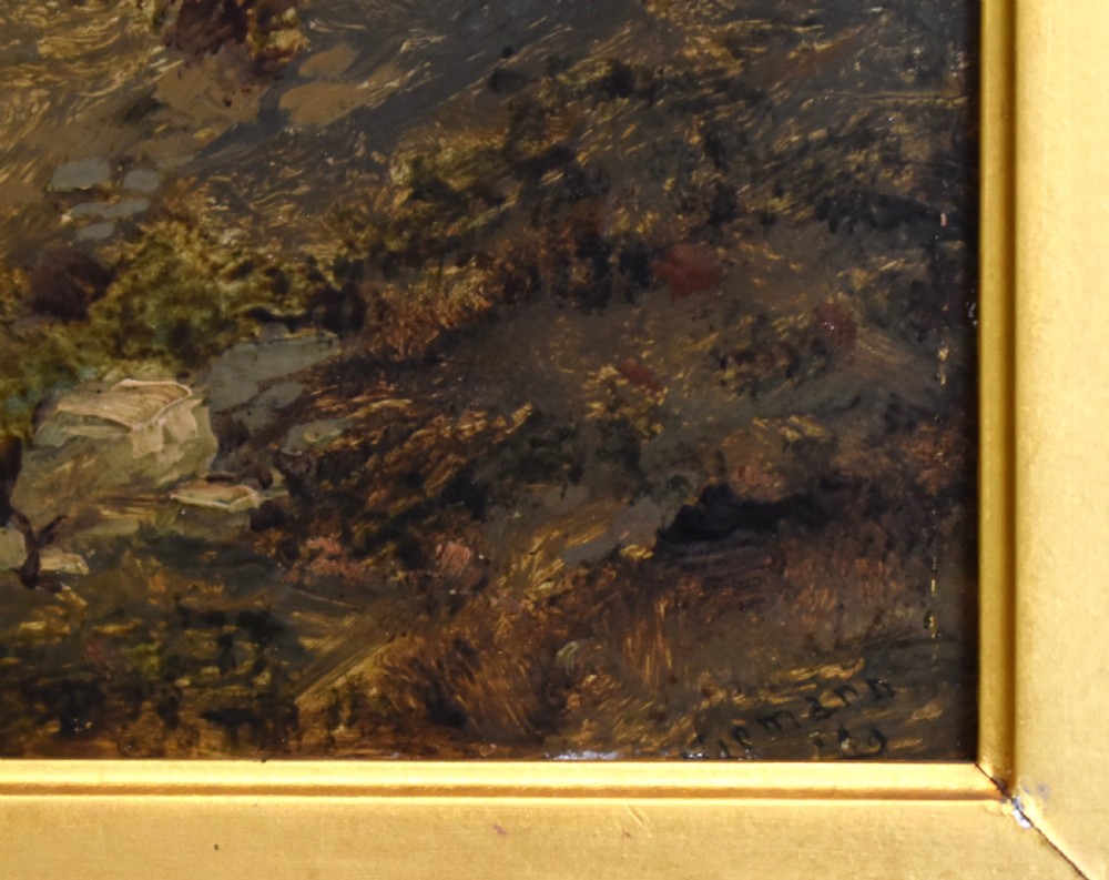 Landscape oil painting by Edmund John Neimann View VI
